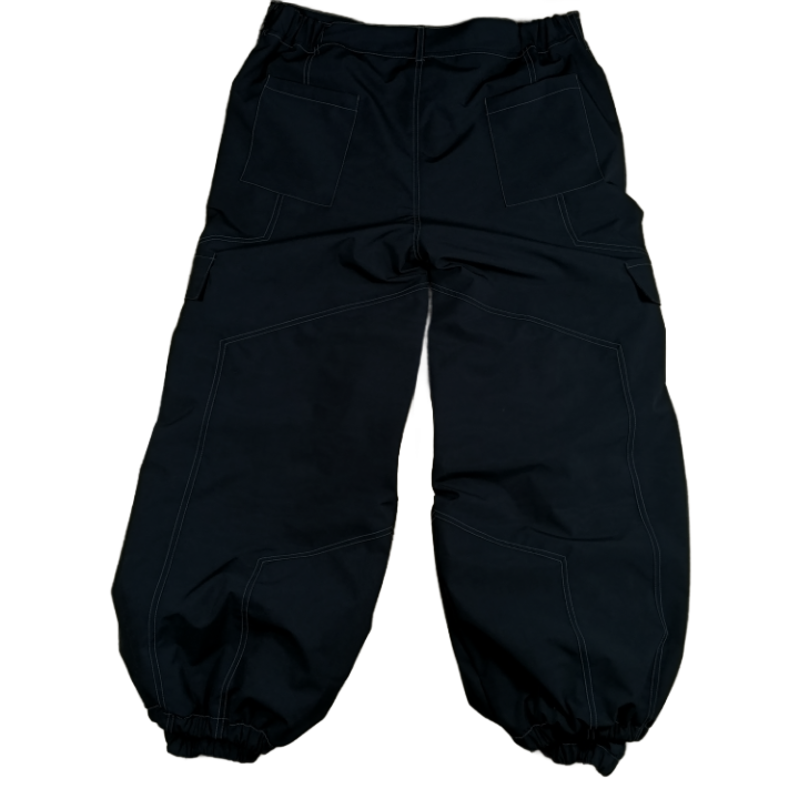 WISE  - V3 SNOWPANTS BLACK